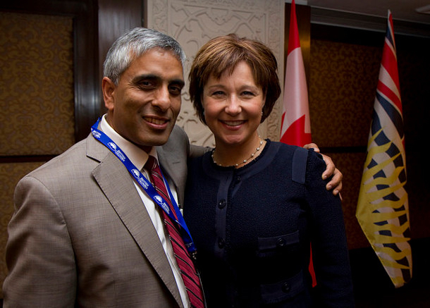 President Gupta and Premier Clark